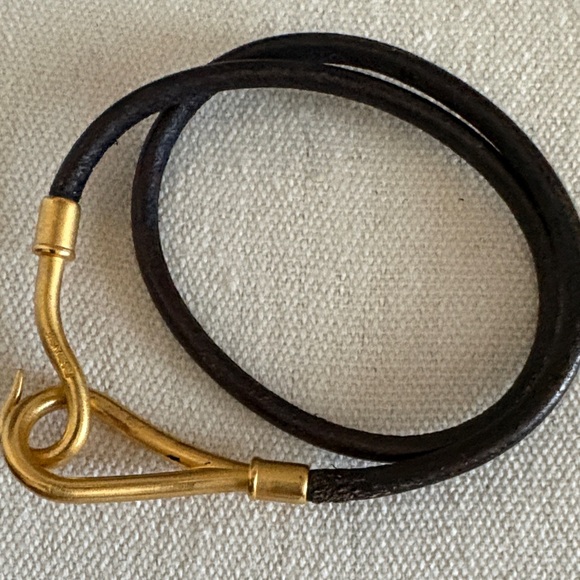 Hermes Jumbo Hook Double Tour Wrap Bracelet - Picture 3 of 8